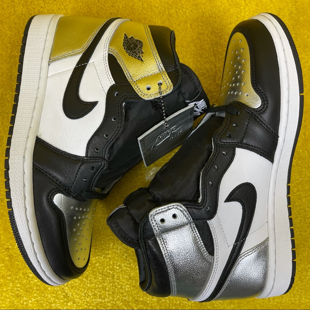 Nike Air Jordan Women’s Silver Toe Sz 7.5
